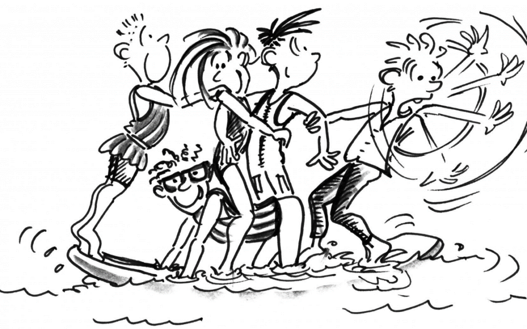 1ère COMPETITION DE RAFTING CHEZ INTERYACHT
