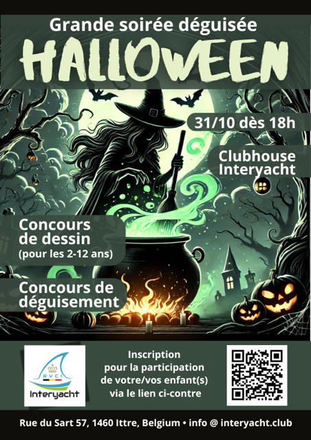Rappel – Fête d’Halloween et concours de dessins ce Jeudi 31 Octobre !