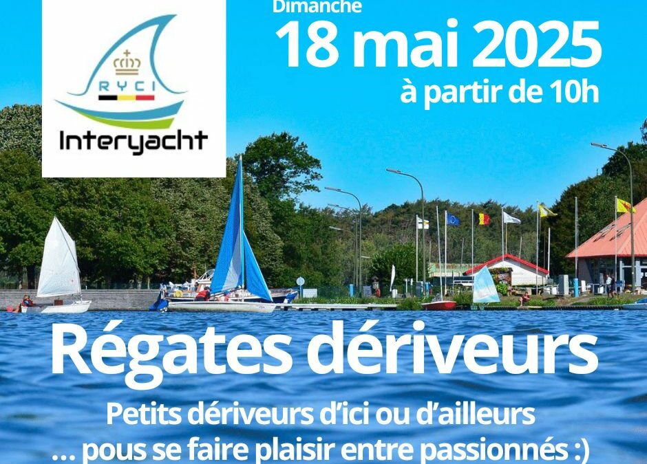 Régates dériveurs ce Dimanche 18 mai à partir de 10h