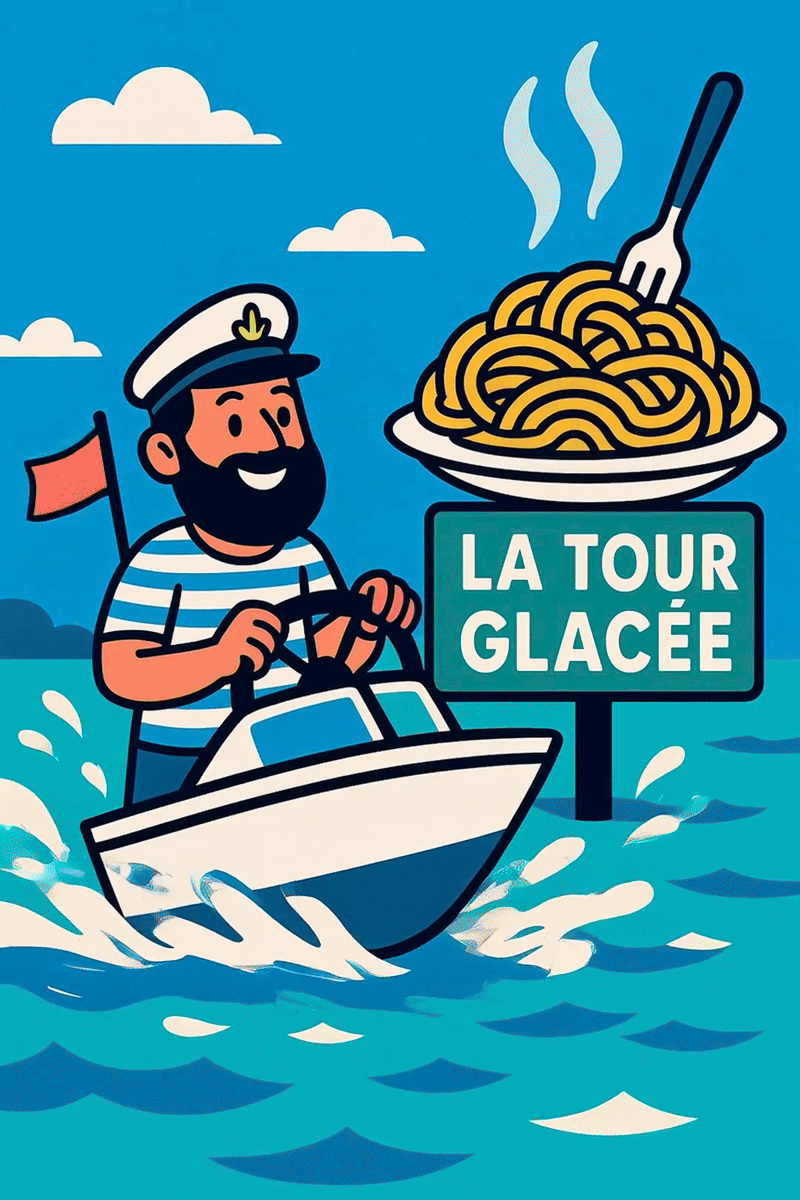 Escapade nautique vers la Tour Glacée – Vendredi 15 août 2025