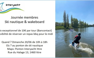 Journée Ski & Wakeboard 20/06/2021