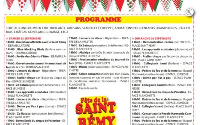 Fête de la Saint Rémy Ittre 2021