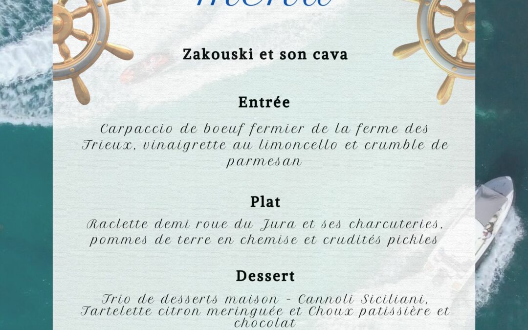 REPAS DE FIN DE SAISON (Changement d’adresse !)