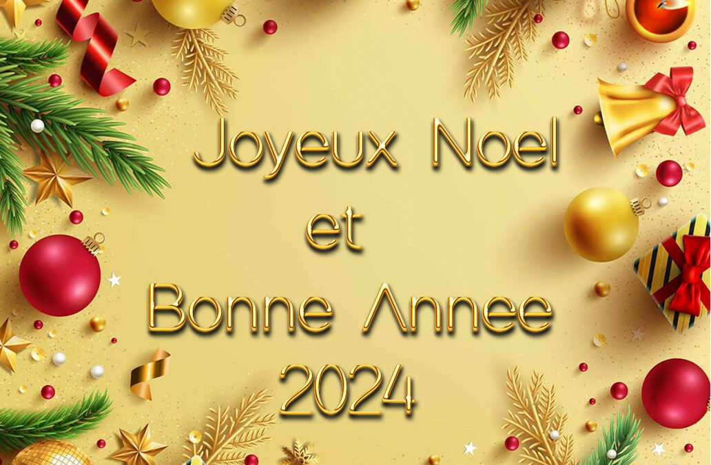 JOYEUSES FETES DE FIN D’ANNEE !