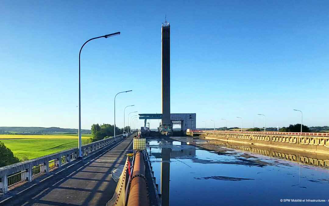 Avis à la Batellerie : Fermeture des Écluses de Ronquières et de Lembeek en juin