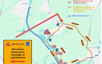 Travaux rue du Sart du 27 au 30 mai 2024