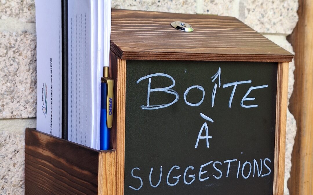 Nouvelle boîte à suggestions pour les membres d’Interyacht
