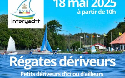 Régates dériveurs ce Dimanche 18 mai à partir de 10h