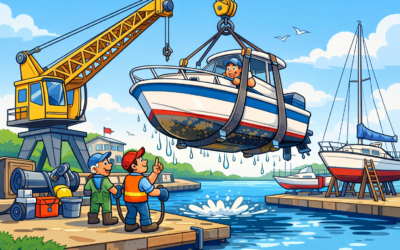 Carénage 2026 – Mise à sec et remise à l’eau des bateaux