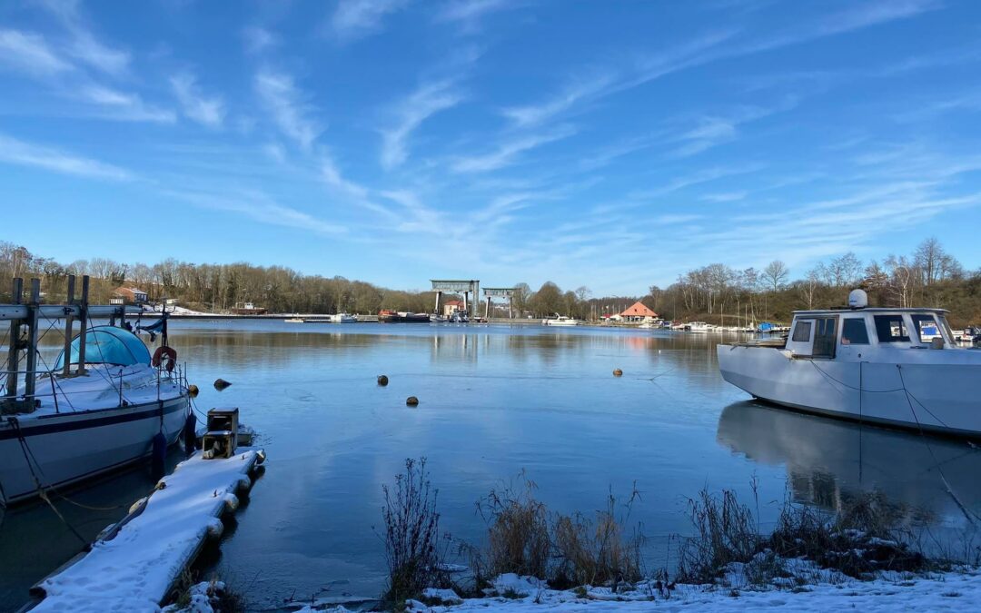 L’écluse d’Ittre et son port de plaisance