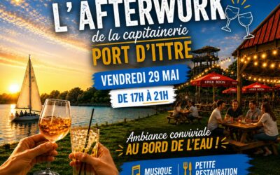 L’Afterwork de la Capitainerie au Port d’Ittre !