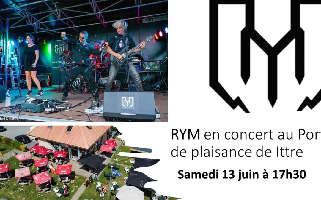 Concert au port d’Ittre le 13 juin