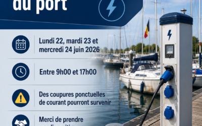 Travaux sur le réseaux électrique du port