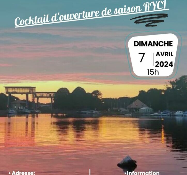 Cocktail d’ouverture de saison d’Interyacht ce dimanche 7 avril 2024 à 15h